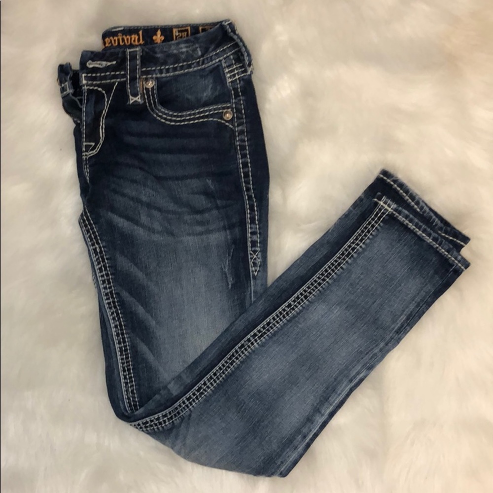 Rock Revival Jessica Skinny jeans Size 28 x 30.5